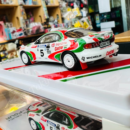 POP RACE 1/64 Toyota Celica Rally New Zealand 1994 Toyota Castrol Team #5 PR64-185-94WRC05