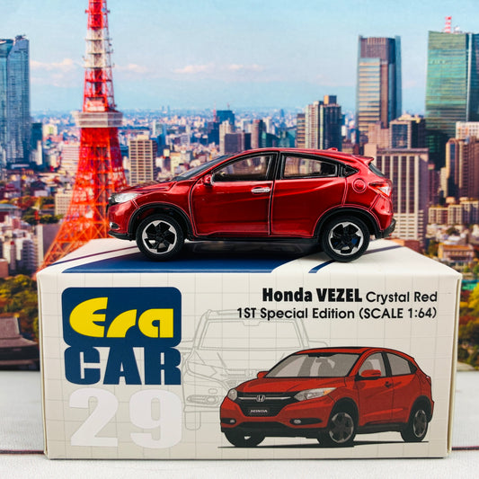 ERA CAR 29 1/64 Honda VEZEL Crystal Red 1ST Special Edition HA20VERF29
