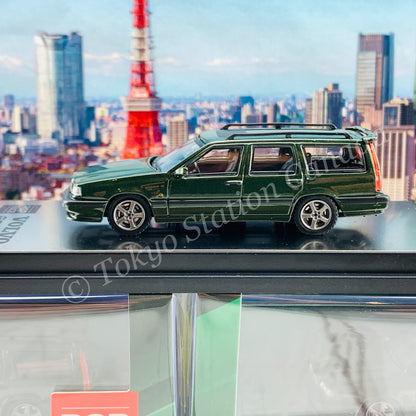 POPRACE 1/64 Volvo 850 T5-R Estate Olive Green Metallic PR64-850-GRN