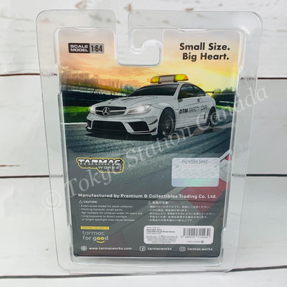 TARMAC WORKS 1/64 GLOBAL64 Mercedes-Benz C63 AMG Coupé Black Series DTM Safety Car T64G-009-SC