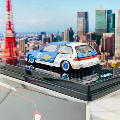 INNO64 MACAU GP 2020 COLLECTION HONDA CIVIC EF3 #26 "TRAMPIO KAWAI STEEL" Macau Guia Race 1989 Kazuo Shimizu IN64-EF3-MGP20KS