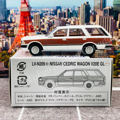 Tomytec Tomica Limited Vintage Neo 1/64 Nissan Cedric Wagon V20E GL LV-N209c