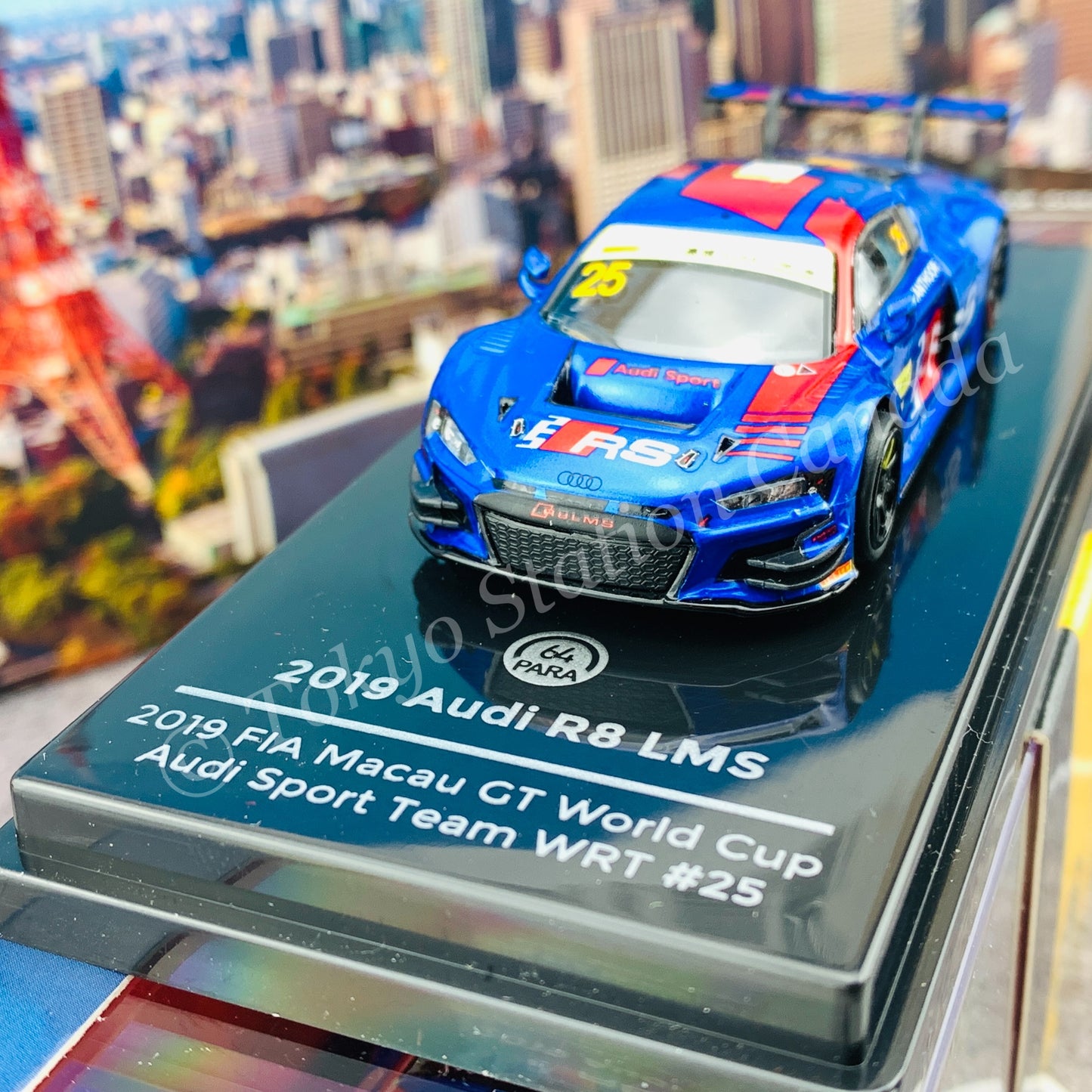 PARA64 1/64 Audi R8 LMS 2019 - 2019 FIA Macau GT Team WRT Vanthoor #25 PA-55255