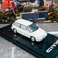 HOBBY JAPAN 1/64 Honda CIVIC (EF9) SiR Ⅱ White HJ641031AW