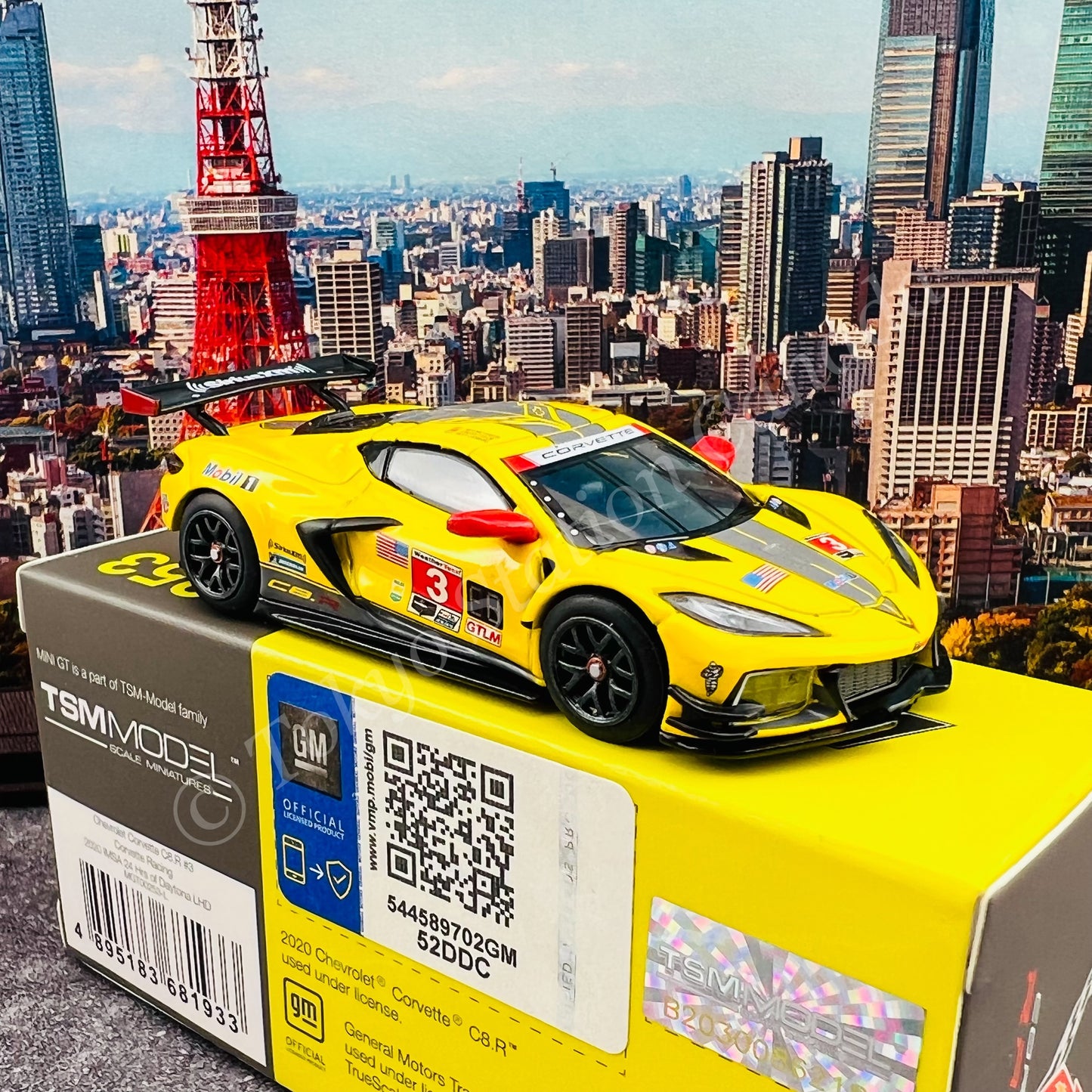 MINI GT 1/64 Chevrolet Corvette C8.R #3  2020 IMSA 24 Hrs of Daytona LHD MGT00253-L