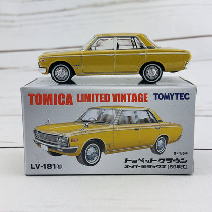 Tomica Limited Vintage 1/64 Toyopet Crown (1969) LV-181a