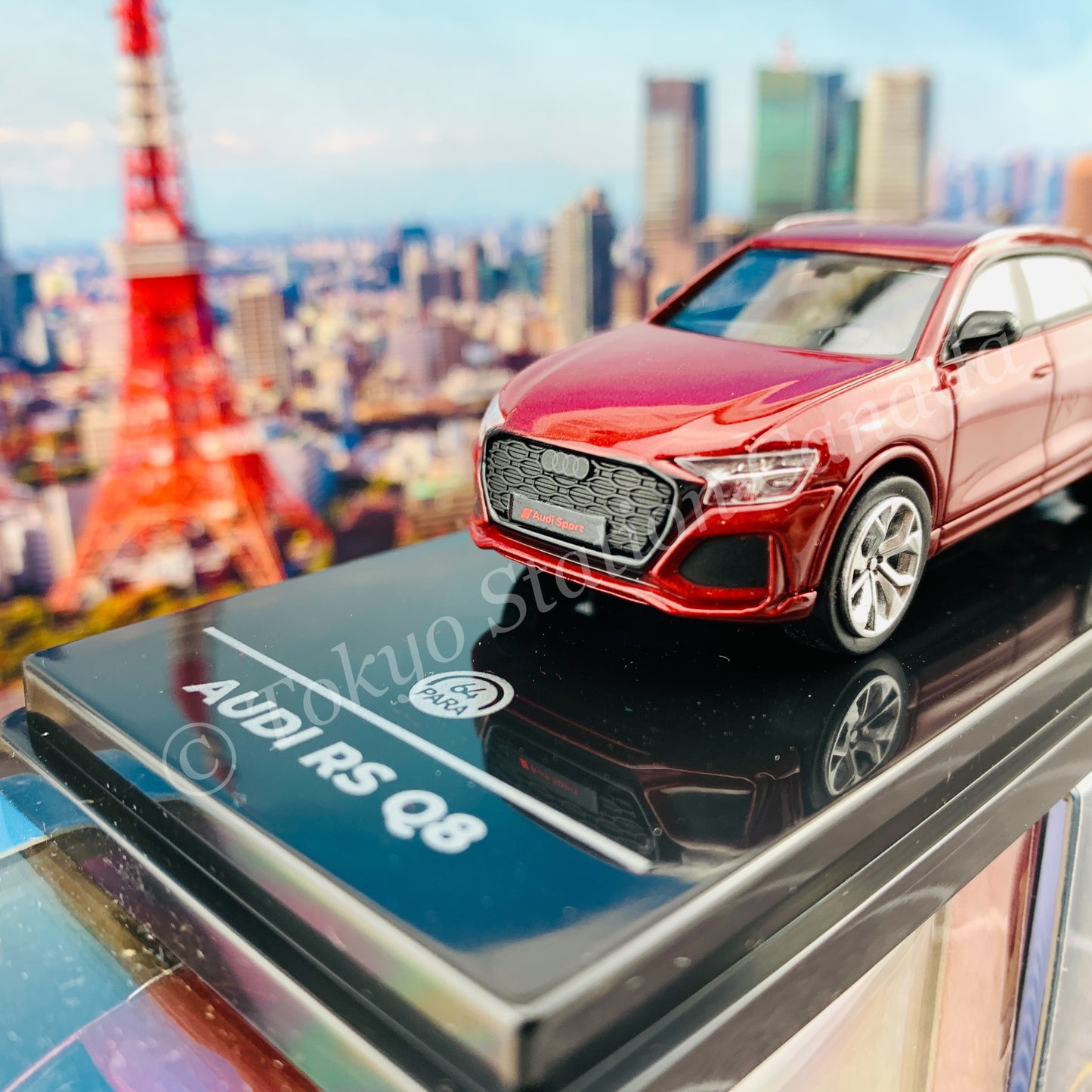 PARA64 1/64 Audi RS Q8 Matador Red Metallic LHD PA-55176