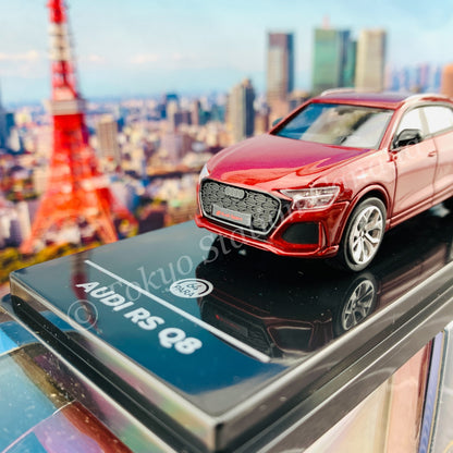 PARA64 1/64 Audi RS Q8 Matador Red Metallic LHD PA-55176