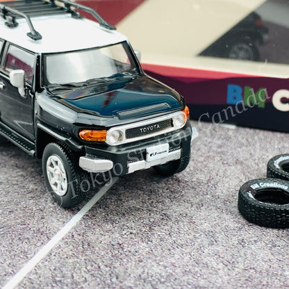 BM CREATIONS JUNIOR 1/64 Toyota 2015 FJ Cruiser - Black LHD 64B0139