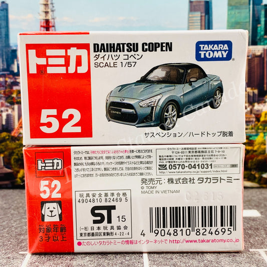 TOMICA 52 DAIHATSU COPEN 4904810824695