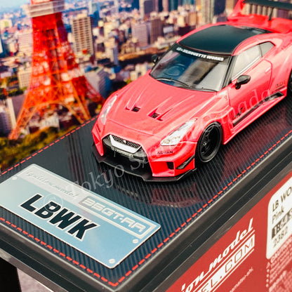 Ignition Model 1/64 LB-Silhouette WORKS GT Nissan 35GT-RR Pink IG2382