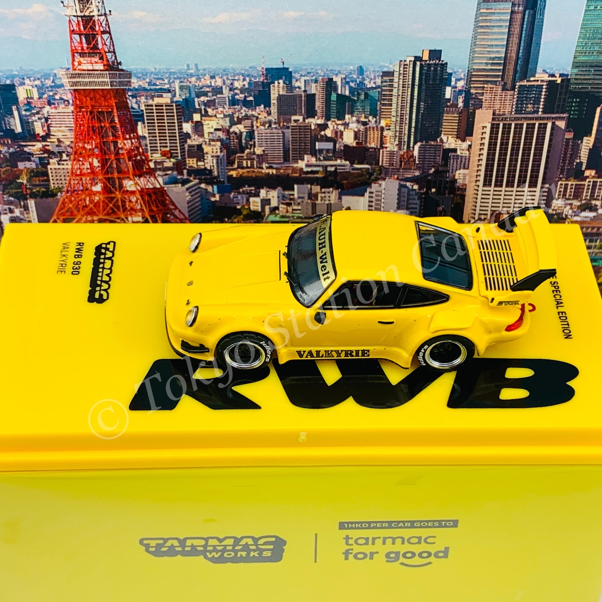 Tarmac Works 1/64 HOBBY64 - RWB 930 Valkyrie T64-015-YL