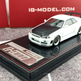 Ignition Model 1/64 Nismo R34 GTR Z-tune White IG1868