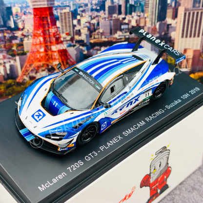 Sparky 1/64 McLaren 720S GT3 No.11 PLANEX SMACAM RACING Suzuka 10H 2019 M. Häkkinen - K. Kubota - H. Ishiura Y162