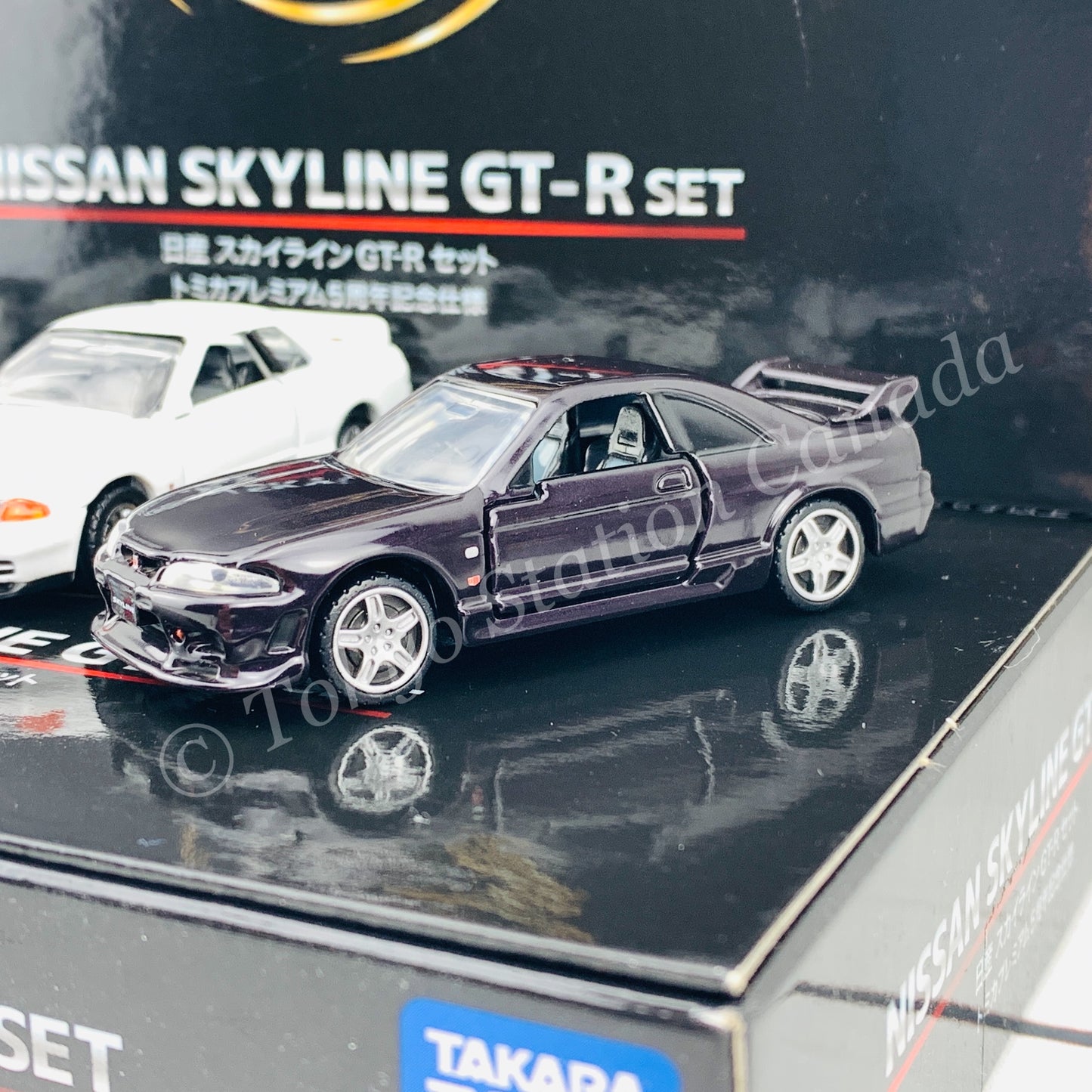 TAKARA TOMY MALL Original Tomica Premium Nissan Skyline GTR Set Tomica Premium 5th Anniversary Specification 4904810131885
