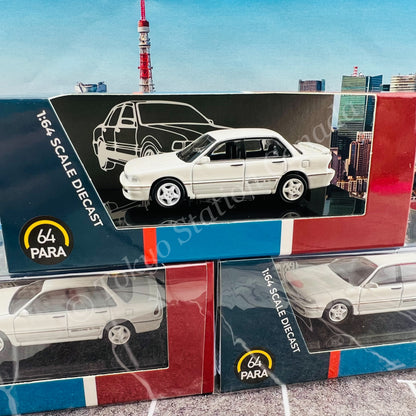 PARA64 1/64 Mitsubishi Galant VR-4 Sophia White LHD PA-55106
