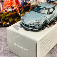 MINI GT 1/64 Pandem Toyota GR Supra V1.0  Matte Grey RHD MGT00250-R