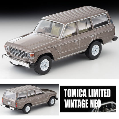 TOMYTEC TLVN 1/64 Toyota Land Cruiser 60 GX Brown LV-N279c