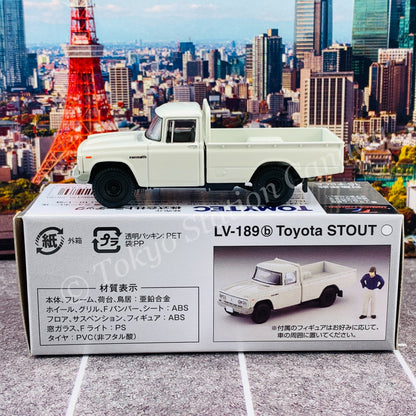 Tomytec Tomica Limited Vintage 1/64 Toyota Stout (white) LV-189b