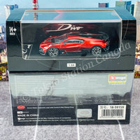 TIME MICRO x Bburago 1/64 Bugatti DIVO Red