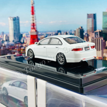 INNO64 1/64 HONDA ACCORD Euro-R CL7 Premium White Pearl W/Extra Wheels and Extra Decals IN64-CL7-PWP