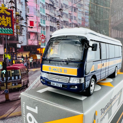 TINY 微影 160 Toyota Coaster Hong Kong Correctional Services (AM3972) 懲 教署 (Scale 1/76) ATC65258
