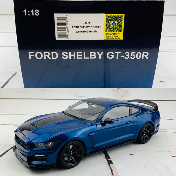 AUTOart 1/18 Ford Shelby GT-350R Lighting Blue 72933
