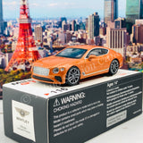 MINI GT 1/64 Bentley Continental GT Orange Flame MGT00116-R