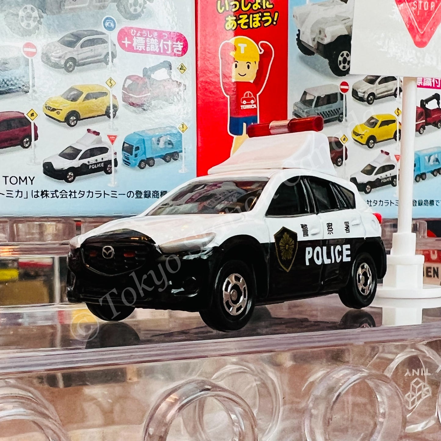 TAKARA TOMY A.R.T.S TOMICA Sign Set Vol. 7 Mazda CX-5 Police Car #6