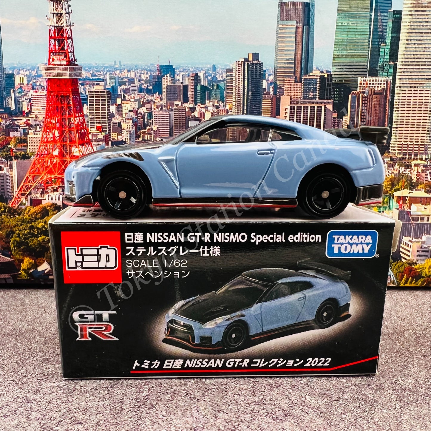 TOMICA NISSAN GT-R Collection 2022 NISSAN GT-R NISMO Special edition Stealth Gray
