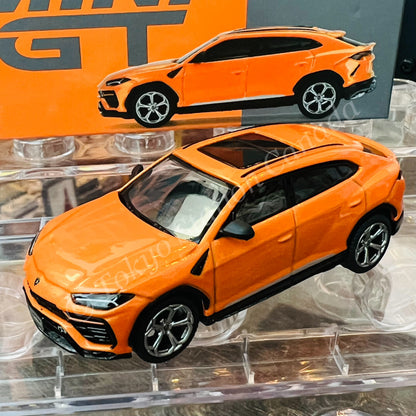 MINI GT 1/64 Lamborghini Urus  Arancio Borealis LHD MGT00360-L