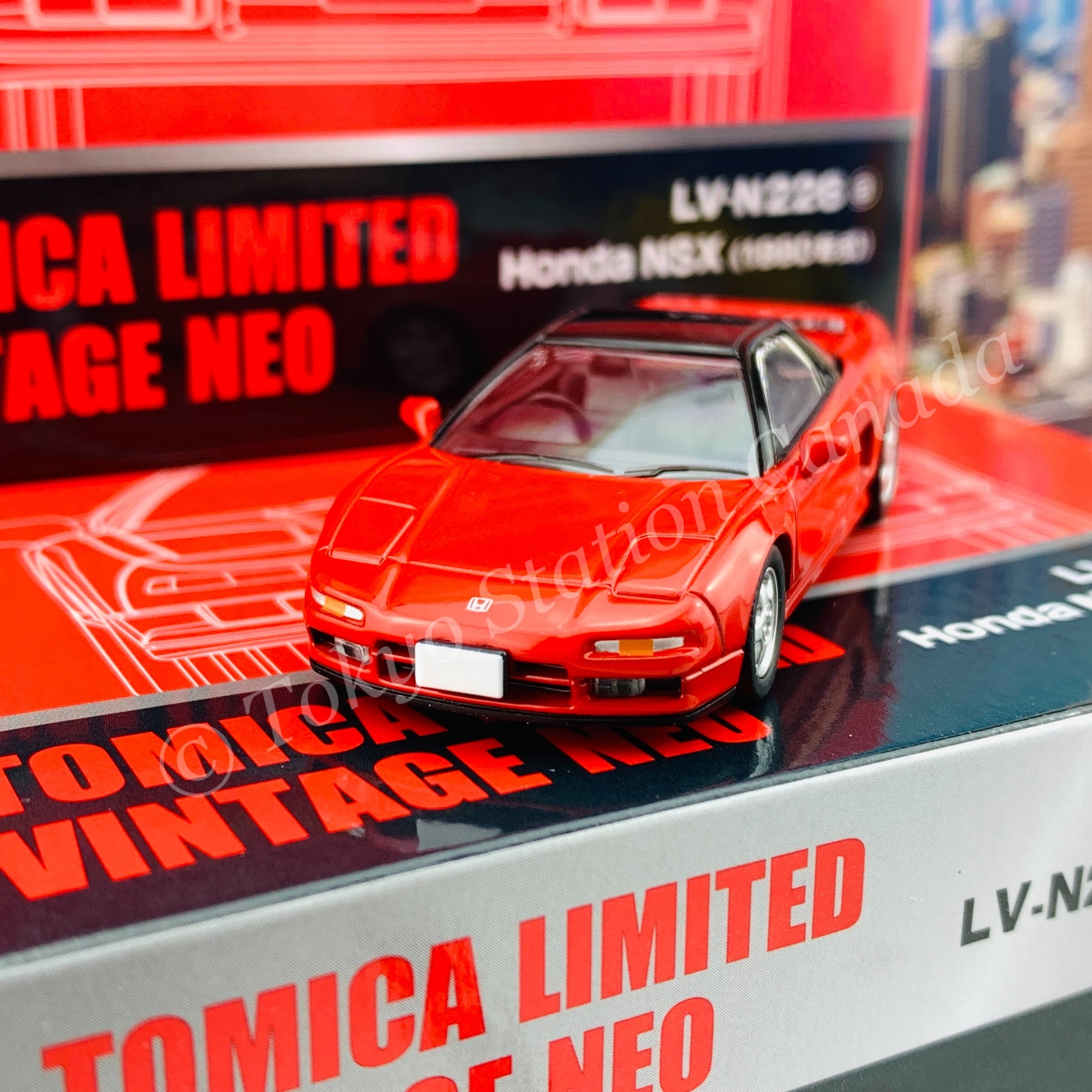 Tomytec Limited Vintage Neo 1/64 Honda NSX RED LV-N226a