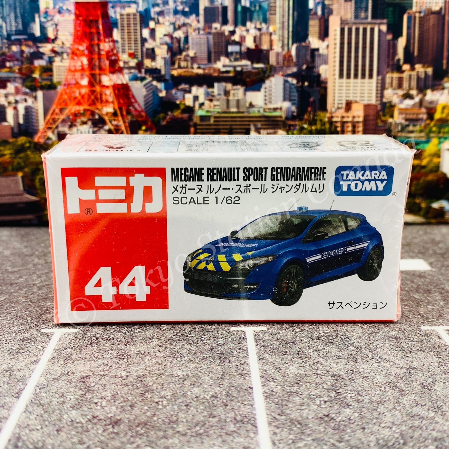 TOMICA 44 MEGANE RENAULT SPORT GENDARMERIE 4904810801153