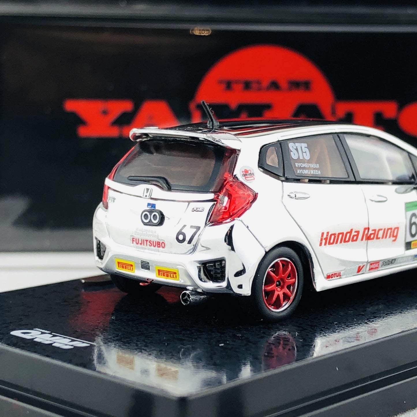 INNO64 HONDA FIT 3 RS #67 Team Yamato - Super Taikyu 2018 CARLOVERDIECAST Special Edition IN64-GK5-YA67