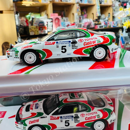 POP RACE 1/64 Toyota Celica Rally New Zealand 1994 Toyota Castrol Team #5 PR64-185-94WRC05