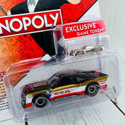 JOHNNY LIGHTNING 1/64 MONOPOLY 1975 Ford Mustang Cobra II Racer 849398055007