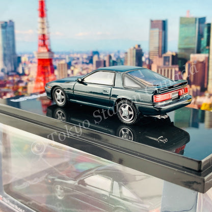 HOBBY JAPAN 1/64 Toyota SUPRA (A70) 2.5GT TWIN TURBO R DARK GREEN MICA HJ641026RGR