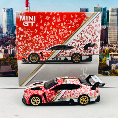 MINI GT 1/64 Bentley Continental GT3 Christmas Edition 2020 (RHD) MGT00188-R