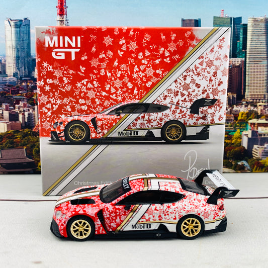 MINI GT 1/64 Bentley Continental GT3 Christmas Edition 2020 (RHD) MGT00188-R