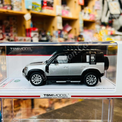 TSM MODEL 1/43 Land Rover Defender 110 Explorer Pro Indus Silver TSM430632D