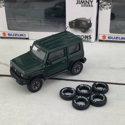 BM Creations 1/64 Suzuki Jimny Sierra (JB74) RHD - Jungle Green (ZZC) 64B0005