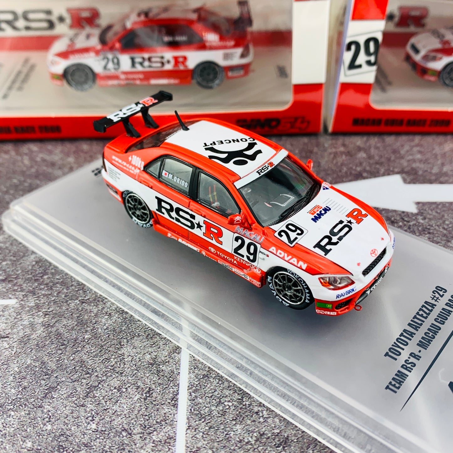 INNO64 TOYOTA ALTEZZA #29 "TEAM RS*R" Macau Guia Race 2000 IN64-RS200-RSRMGP