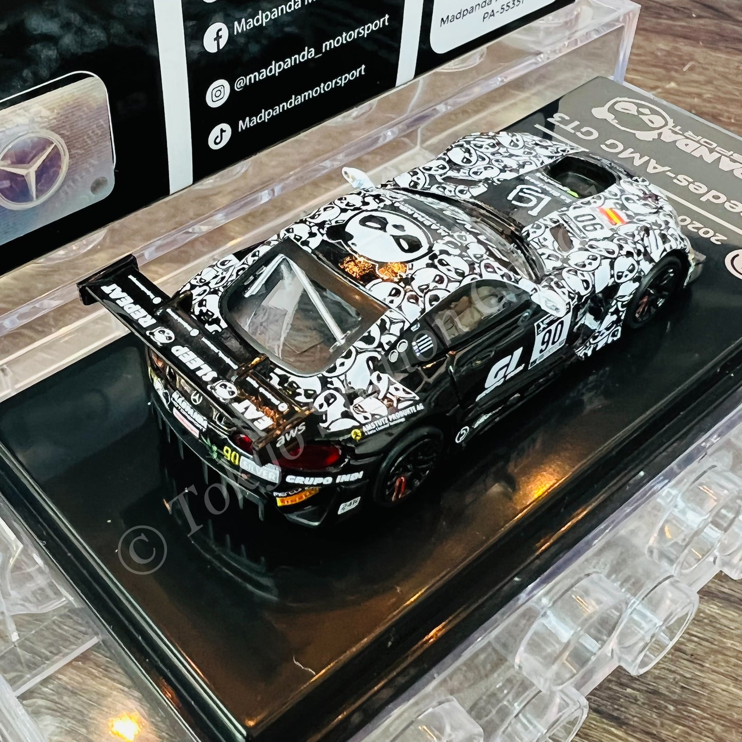 PARA64 1/64 Mercedes-AMG GT3 Evo 2021 24H Spa Madpanda Motorsport #90 LHD PA-55351
