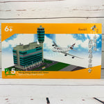 TINY 微影 Ps5 Hong Kong Airport ATC Tower Diorama Playset with Airplane ATC001