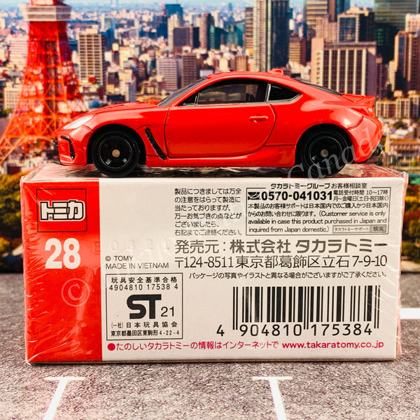 TOMICA 28 SUBARU BRZ First Edition 初回特別仕様 4904810175384