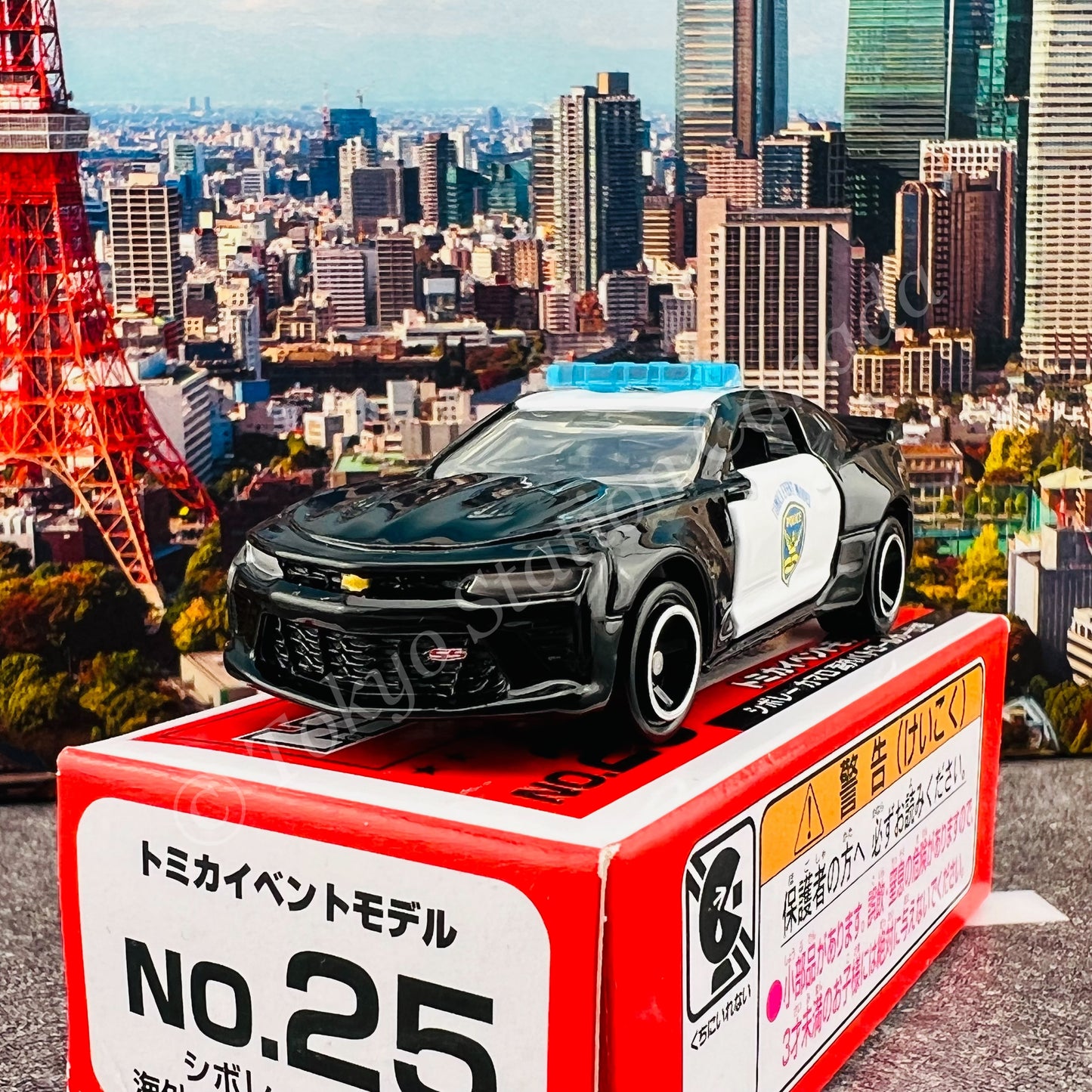 TOMICA EVENT MODEL No. 25 Chevrolet Camaro Police Car (4904810614425)