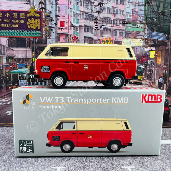 TINY 微影 x Schuco 1/64 VW T3 Transporter KMB (LIMITED EDITION 九巴限定) KMB2021067