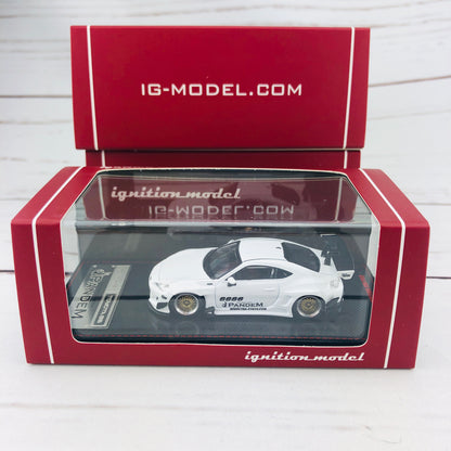 Ignition Model 1/64 Pandem Toyota 86 V3 White 1402
