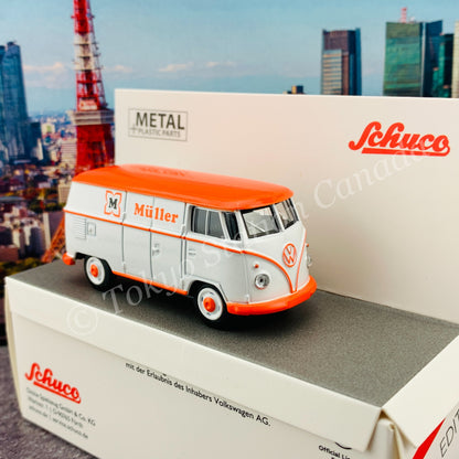 Schuco 1/64 Volkswagen T1 Kasten Muller 452030500