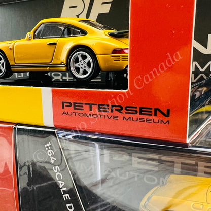 PARA64 1/64 RUF CTR Yellowbird 1987 Blossom Yellow PETERSEN AUTOMOTIVE MUSEUM Version LHD PA-55291 PM